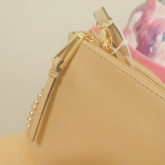Jessica Simpson Western Style Ball Studded Saddle Bag